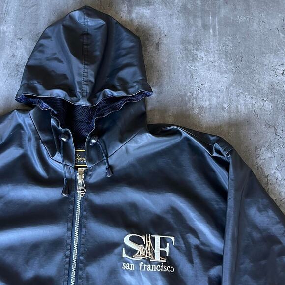 Crazy Vintage Y2K San Francisco California Shell Jacket - Picture 3 of 5